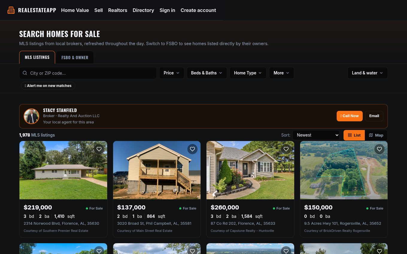 Realtor Office screenshot